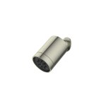 Hotbath Archie Głowica prysznicowa ścienna z 3 funkcjami Steel Brushed AR470.IX