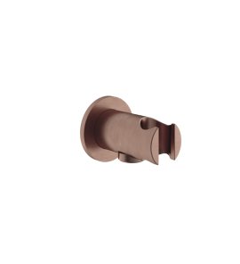 Hotbath Archie Przyłącze kątowe z uchwytem na słuchawkę prysznicową Brushed Copper PVD AR515.BCP