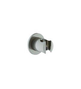 Hotbath Archie Uchwyt na słuchawkę prysznicową Steel brushed AR514.IX