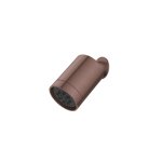 Hotbath Archie Głowica prysznicowa ścienna z 3 funkcjami Brushed Copper PVD AR470.BCP