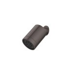 Hotbath Archie Głowica prysznicowa ścienna z 3 funkcjami Gun Metal PVD AR470.BGP