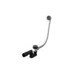 Hotbath Archie Odpływ wannowy z przelewem Gun Metal PVD AR132.BGP