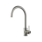 Hotbath Fellow Bateria kuchenna z obracaną wylewką Steel Brushed FKM30.IX
