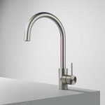 Hotbath Fellow Bateria kuchenna z obracaną wylewką Steel Brushed FKM30.IX