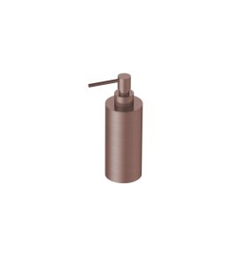 Hotbath Archie Dozownik do mydła w płynie wolnostojący Brushed Copper PVD ARA10.BCP