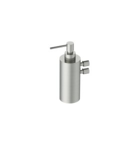 Hotbath Archie Dozownik mydła płynnego ścienny Steel Brushed ARA09.IX