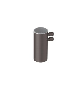 Hotbath Archie Kubek na szczoteczki z uchwytem ściennym Gun Metal PVD ARA01.BGP