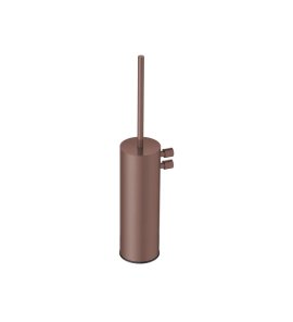 Hotbath Archie Szczotka do WC ścienna Brushed Copper PVD ARA11.BCP