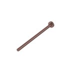 Hotbath Archie Wieszak na ręcznik 400 mm Brushed Copper PVD ARA08.BCP