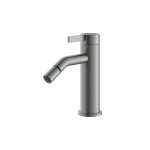 Hotbath ArchieFlag Bateria bidetowa jednouchwytowa Steel Brushed AF018.IX