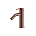Hotbath ArchieFlag Bateria bidetowa jednouchwytowa Brushed Copper PVD AF018.BCP