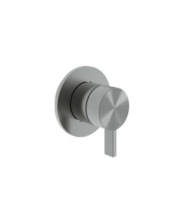 Hotbath ArchieFlag Bateria natryskowa podtynkowa - element zewnętrzny Steel Brushed AF031.IX