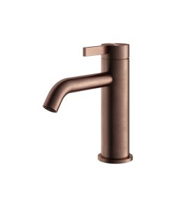 Hotbath ArchieFlag Bateria umywalkowa jednouchwytowa Brushed Copper AF003.BCP