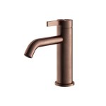 Hotbath ArchieFlag Bateria umywalkowa jednouchwytowa Brushed Copper AF003.BCP