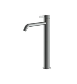 Hotbath ArchieFlag Bateria umywalkowa jednouchwytowa Wysoka Steel Brushed AF003H.IX