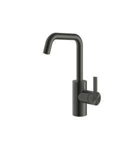 Hotbath ArchieFlag Bateria umywalkowa z obrotową wylewką Gun Metal PVD AF014.BGP