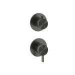 Hotbath ArchieFlag Zawór natryskowy 2-drożny - element zewnętrzny Gun Metal PVD AF029.BGP
