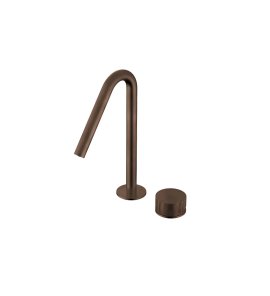 Hotbath Guy Row Bateria umywalkowa nablatowa Tuscan Bronze GY023R.TB