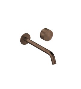 Hotbath Guy Row Bateria umywalkowa podtynkowa 250 mm - element zewnętrzny Tuscan Bronze GY005R-25.TB