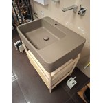      Cielo Marcel Zestaw Umywalka 70x50 + Szafka 72x50 + Szuflada 65x50 arenaria/frassino naturale ZESTAWMARCELAN WYPRZEDAŻ EKSPOZYCJI!!