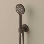 Hotbath Guy Row Zestaw prysznicowy z przyłączem kątowym ścienny Tuscan Bronze M446R.TB