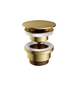 Hotbath Guy Korek umywalkowy Brushed Brass PVD P708.BBP