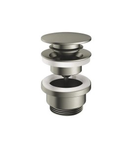 Hotbath Guy Korek umywalkowy typu klik klak Brushed Nickel P710.GN