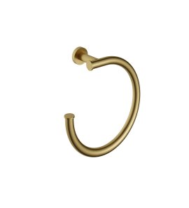 Hotbath Guy Wieszak na ręcznik owalny Brushed Brass PVD CBA08.BBP