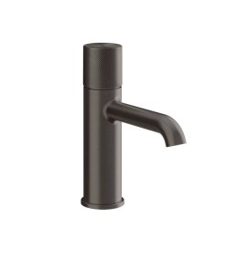 Gessi Habito Bateria umywalkowa Black Metal Brushed PVD 70602.707