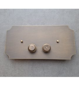 Bleu Provence Przycisk do Geberit dark bronze PLGB01BG ze skazą