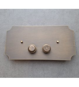 Bleu Provence Przycisk do Geberit dark bronze PLGB01BG