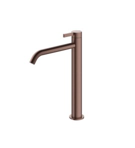 Hotbath Ace Bateria umywalkowa jednouchwytowa Wysoka Brushed Copper PVD AC003H.BCP