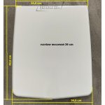 Althea Oceano Deska sedesowa zwykła biała 30341 W MAGAZYNIE 