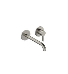 Hotbath Ace Bateria umywalkowa podtynkowa 200 mm - element zewnętrzny Brushed Nickel AC105.GN