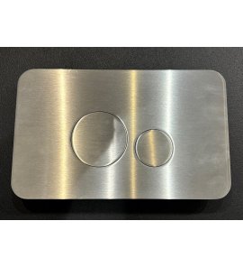   Bruma X-Alpha Przycisk spłukujący satin stainless steel 1505903IS  W MAGAZYNIE