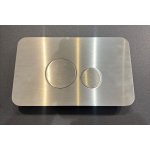   Bruma X-Alpha Przycisk spłukujący satin stainless steel 1505903IS  W MAGAZYNIE