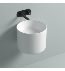 Galatea Design Core Umywalka ścienna ∅45 biały połysk GDW111TGW W MAGAZYNIE !!!