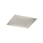 Hotbath Ace Deszczownica podtynkowa z dwoma strumieniami 38x38 cm Brushed Nickel AC148.GN