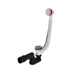 Hotbath Ace Odpływ wannowy z przelewem Brushed Copper PVD P032.BCP