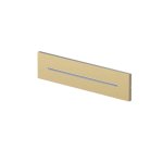 Hotbath Ace Wylewka wodospadu ścienna do prysznica Brushed Brass PVD M162.BBP