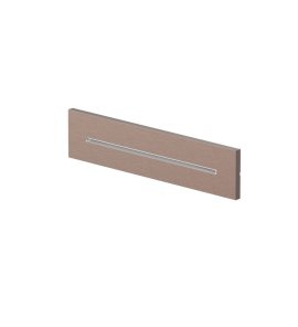 Hotbath Ace Wylewka wodospadu ścienna do prysznica Brushed Copper PVD M162.BCP
