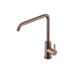 Hotbath Ace Bateria zlewozmywakowa jednouchwytowa Brushed Copper PVD AC040.BCP