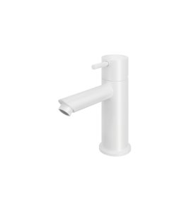 Hotbath Cobber Bateria umywalkowa jednouchwytowa Matt White CB003S.WH