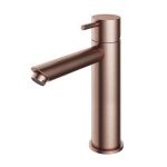 Hotbath Cobber Bateria umywalkowa jednouchwytowa Brushed Copper PVD CB003MS.BCP