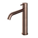 Hotbath Cobber Bateria umywalkowa jednouchwytowa wysoka Brushed Copper PVD CB003HC.BCP