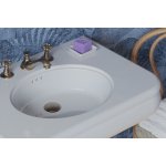 Bleu Provence Romantica Umywalka ścienna 80x54 white BP380