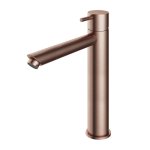 Hotbath Cobber Bateria umywalkowa jednouchwytowa wysoka Brushed Copper PVD CB003HS.BCP