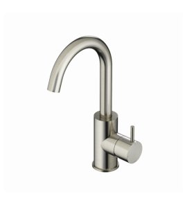 Hotbath Cobber Bateria umywalkowa z obrotową wylewką Brushed Nickel CB004.GN