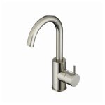 Hotbath Cobber Bateria umywalkowa z obrotową wylewką Brushed Nickel CB004.GN