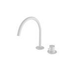 Hotbath Cobber Bateria umywalkowa 2-otworowa Matt White CB023.WH